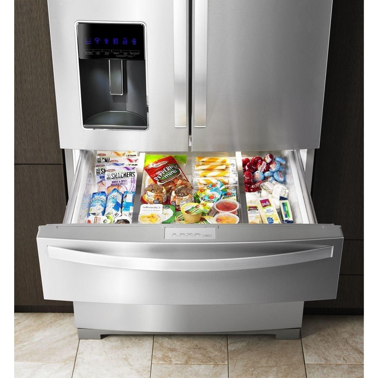 Whirlpool WRX986SIHZ 36inch Wide 4Door Refrigerator with Exterior
